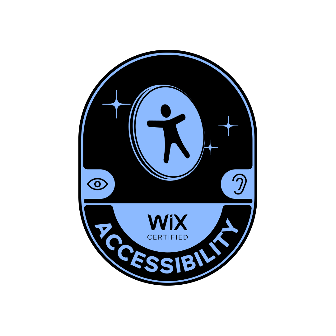 Wix Certified Accessibility Partner Badge